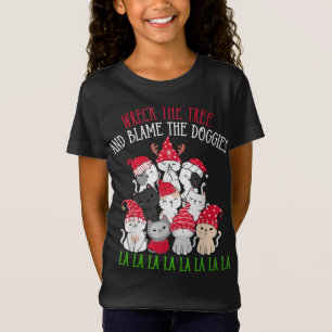 T-Shirt L'Épave De L'Arbre Blâment Les Doggies De La La Fu