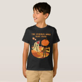 T-shirt L'Épice Citrouille Doit Flow Funny Fall Dune (Devant entier)