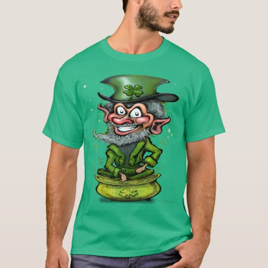 T-shirt Leprechaun (Devant)