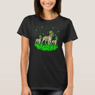 T-shirt Leprechaun Casquette Shamrock Français Bulldog St 