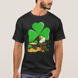 T-shirt Leprechaun Casquette Shamrock Leaf Eagle Bird St P