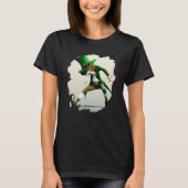 T-shirt Leprechaun Dabbing Dancing Dance St Patricks Day   (Devant)