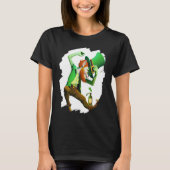 T-shirt Leprechaun Dabbing Dancing Dance St Patricks Day   (Devant)