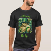 T-shirt Leprechaun Et Bière (Devant)