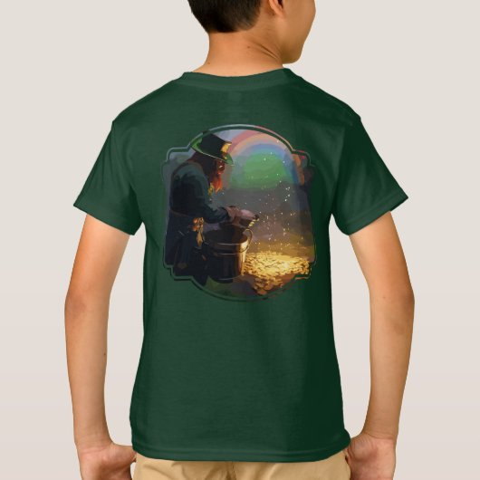 T-shirt Leprechaun Hideaway (Dos)
