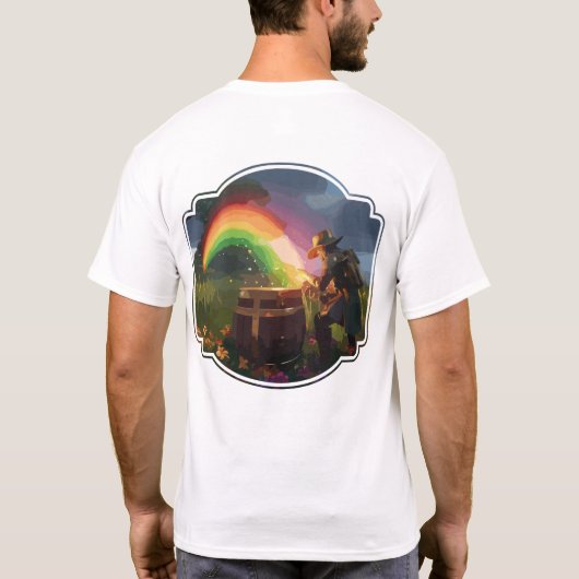 T-shirt Leprechaun Hideaway (Dos)