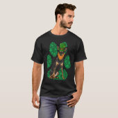 T-shirt Leprechaun Miniature Pinscher St Patricks Day Sham (Devant entier)