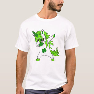 T-Shirt Leprechaun qui Dabbe pour la Saint-Patrick
