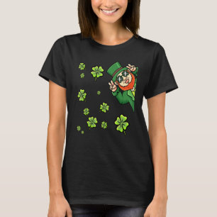 T-shirt Leprechaun Saint Patricks Day Garçons Enfants Femm