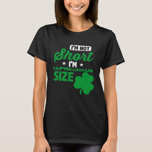T-shirt Leprechaun Short Person St Patricks Day  Drinking  (Devant)