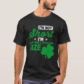 T-shirt Leprechaun Short Person St Patricks Day Drinking (Devant)