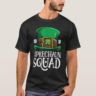 T-shirt Leprechaun Squad Jour de la Saint Patrick Garçons