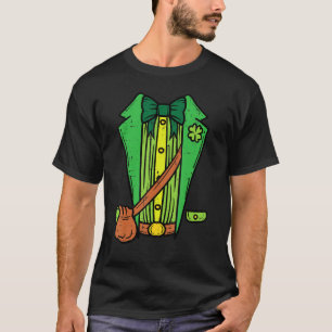 T-shirt Leprechaun Tuxedo Costume Funny St Patrick Day Boy