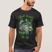 T-shirt Leprechaun Whimsical Savourer Un Froid (Devant)