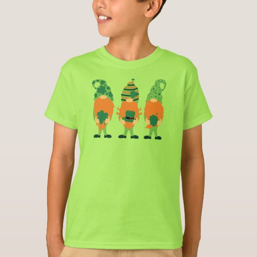 T-shirt Leprechauns de la Saint-Patrick-61112 (Devant)