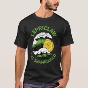 T-shirt Lepriclaw Obtenir Shamrocked Bière Boire St patri