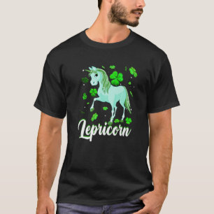 T-shirt Lepricorn Leprechaun Unicorn Jour de la Saint Patr