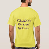 T-shirt L'Equateur (Dos)