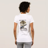 T-shirt - Lequel épargne le loup sacrifie les (Dos entier)
