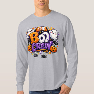 T-shirt L'ÉQUIPAGE BOO Mignon et Effrayant, Amusement en F