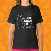 T-shirt L'équipage Boo White Halloween Famille Matching Gi