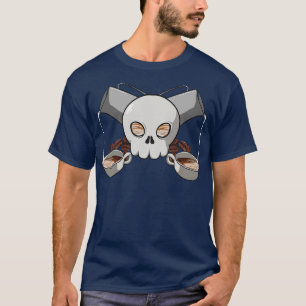 T-shirt L'équipage de Barista Jolly pirate sans légende