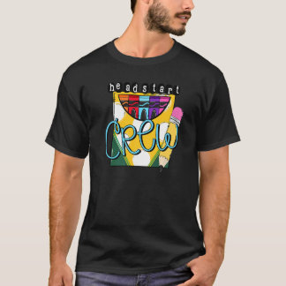 T-shirt L'Équipage De Démarrage Crayons La Petite Enfance