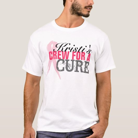 T-shirt L'équipage de Kristi pour un traitement (Devant)