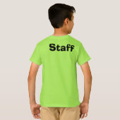 T-shirt L'équipage de traction de bidon (Dos entier)