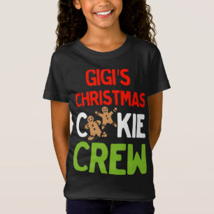 T-Shirt L'équipage du biscuit de Noël de Cute Gigi