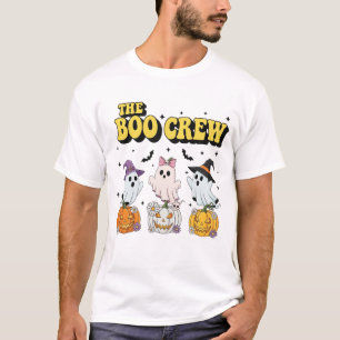 T-shirt L'équipage du Boo - de mignons fantômes d'Hallowee