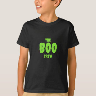 T-shirt L'équipage du BOO, vert sur noir