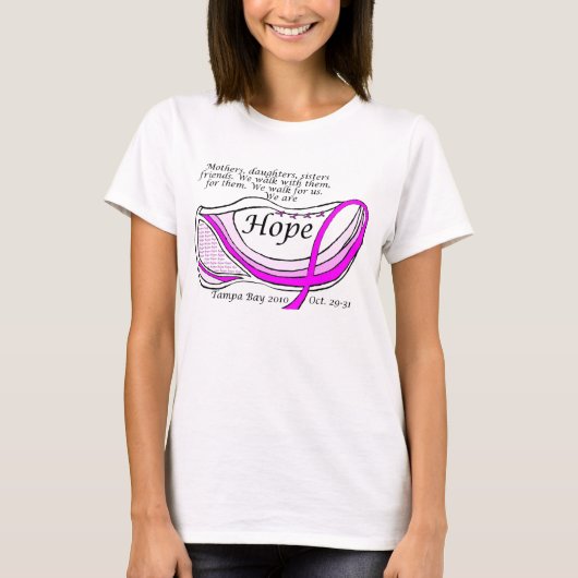 T-shirt L'équipe 2010 espère (Devant)