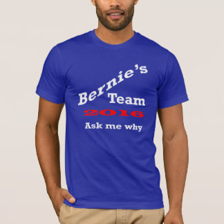 T-shirt L'équipe 2016 des *Bernie demandent