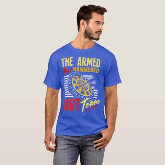 T-shirt L'Équipe Armée Et Hammered Dart (Devant entier)