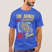 T-shirt L'Équipe Armée Et Hammered Dart (Devant)