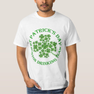 T-shirt L'équipe d'alcool de Boston St Patrick's day