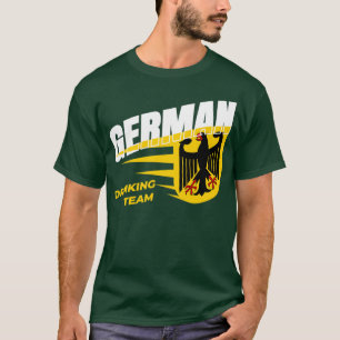 T-shirt L'équipe de boisson allemande célèbre la fête de l