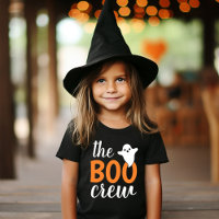 L'équipe de Boo Filles Famille Halloween assortie