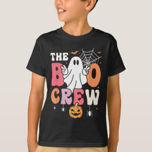 T-shirt L'Équipe De Boo Halloween Ghost Trick Ou Treat Squ