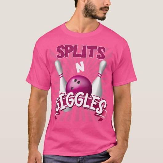 T-shirt L'équipe de bowling (Devant)