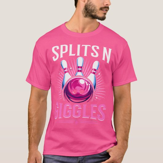 T-shirt L'équipe de bowling (Devant)