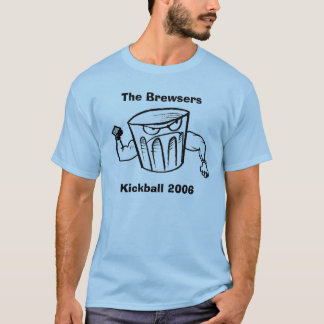 T-shirt L'équipe de Brewsers Kickball