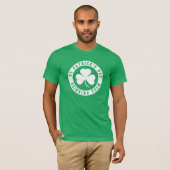T-shirt L'équipe de buveurs de la Saint-Patrick (Devant entier)