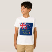 T-shirt L'équipe de cricket néo-zélandaise : L'amour de mo (Devant entier)