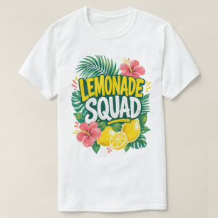 T-shirt L'équipe de la limonade tropicale d'été
