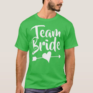 T-shirt L'équipe de la mariée pour la fête de mariage