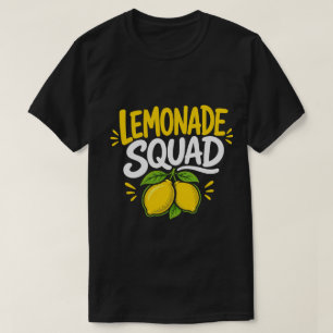 T-shirt L'équipe de limonade, un design d'été amusant