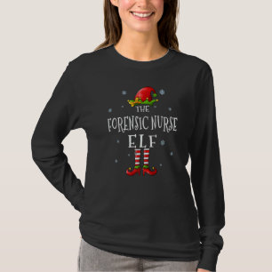 T-shirt L'équipe de lutin d'infirmière médico-légale Group