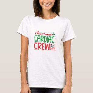 T-shirt L'équipe de Noël Cardiac, département de cardio